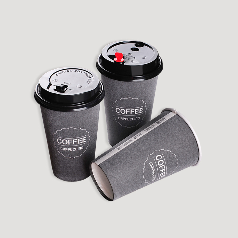 custom disposable hot coffee paper cups