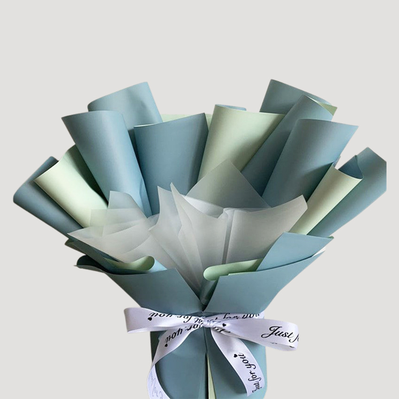 flower bouquet packaging wrapping paper