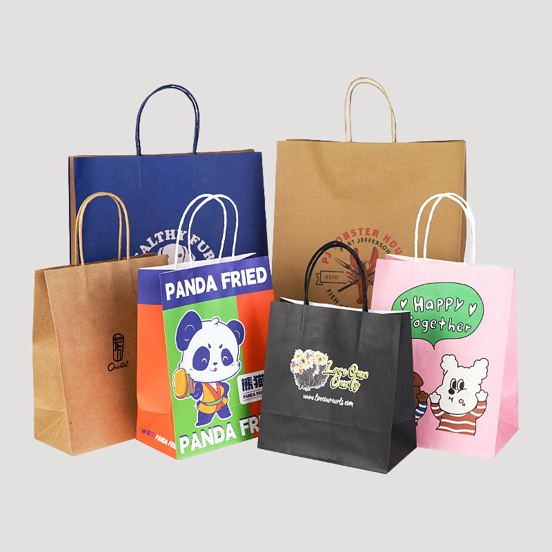 takeaway kraft paper bag