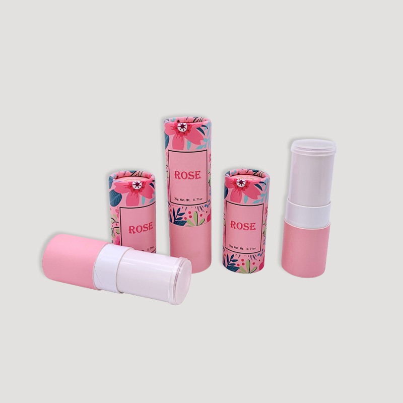 twist up paper lip balm tube