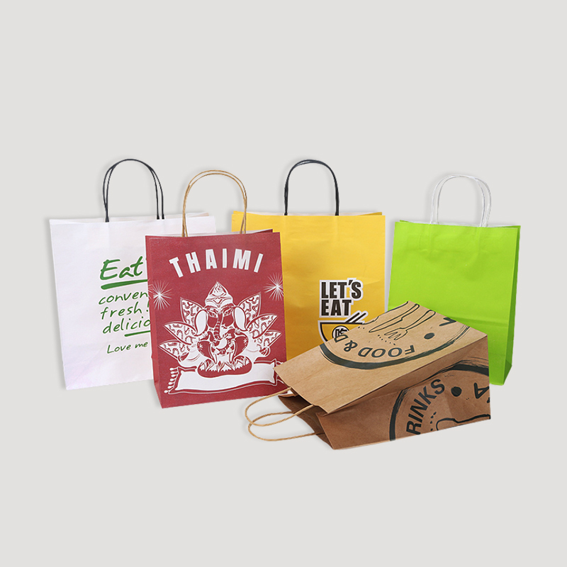 bag color kraft paper bag custom paper gift bag