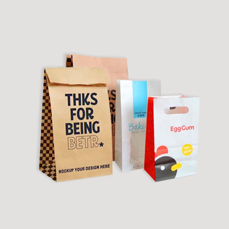 paper packaging bag for foods