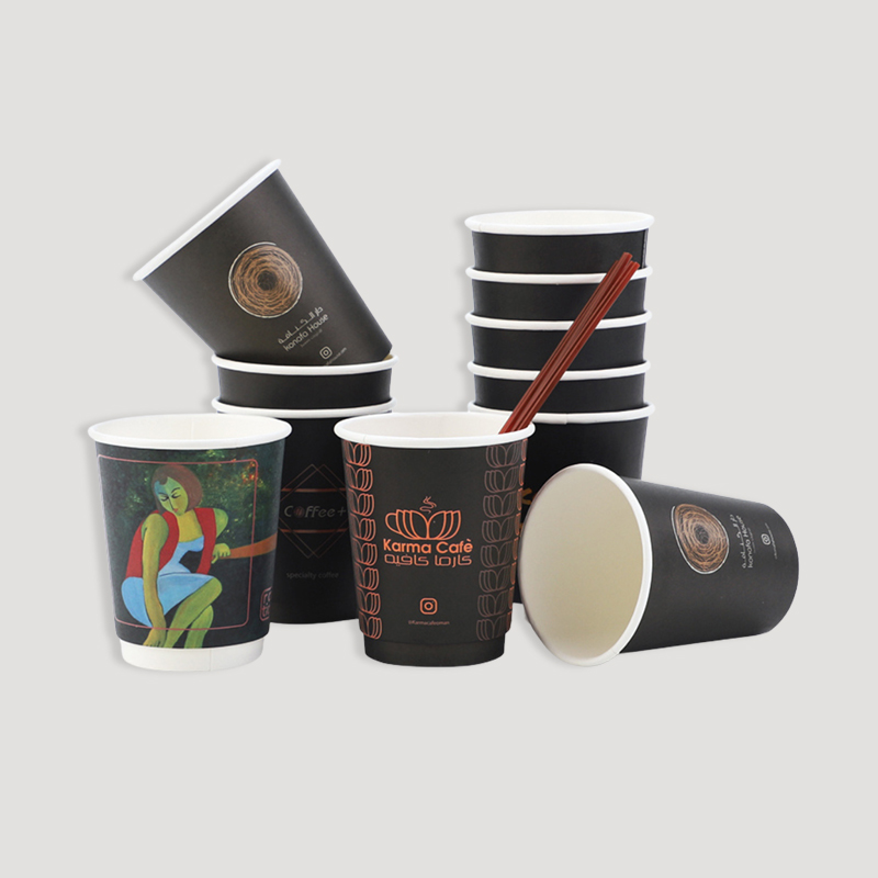 paper cup coffee custom