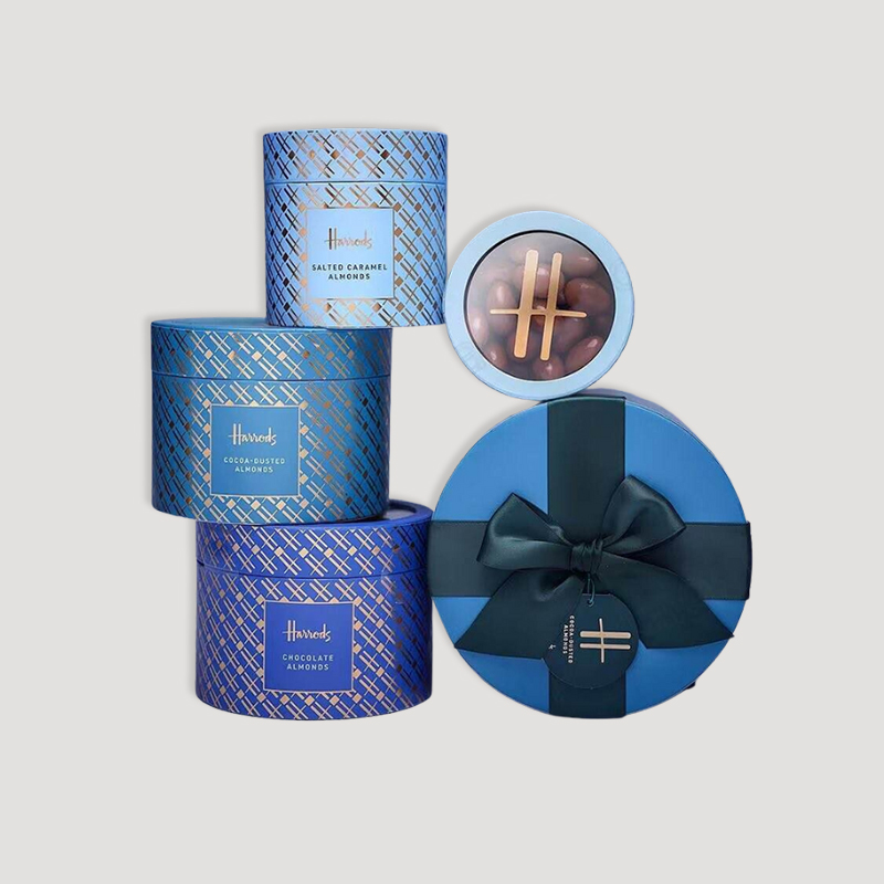 round paper tube boxes for gift packaging