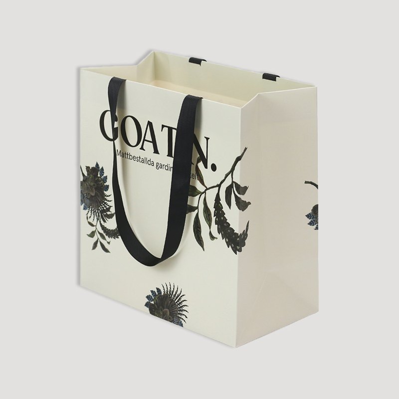 shopping paper bag with logo gift bag