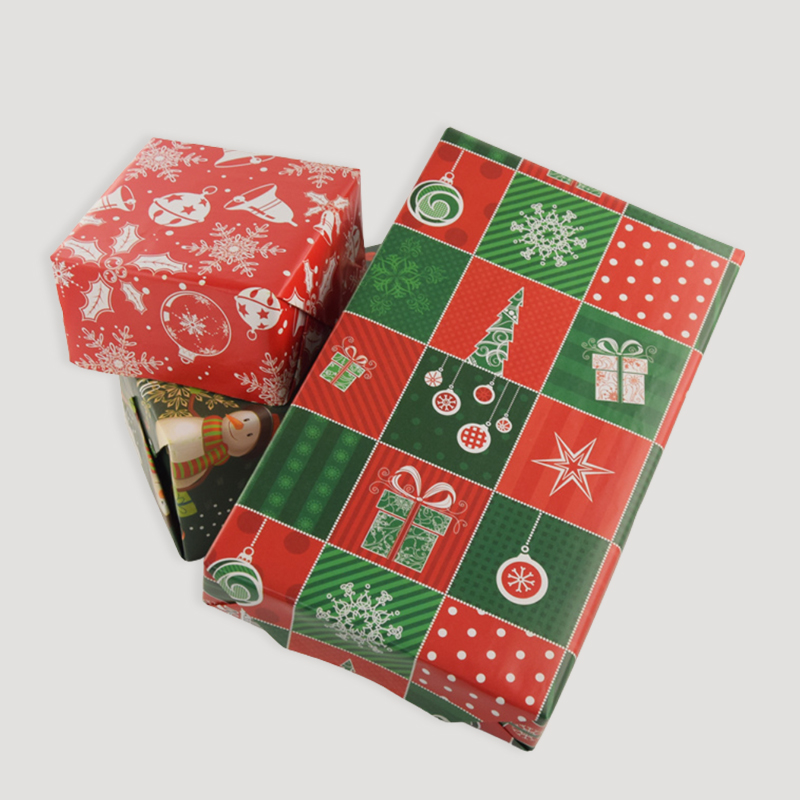 cardboard display christmas wrapping paper