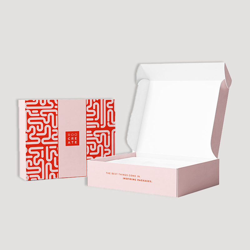 pink mailer box