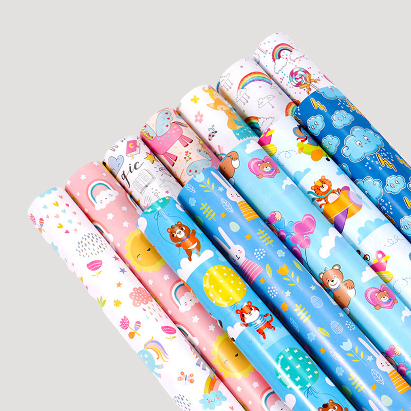 flower bouquet packaging wrapping paper