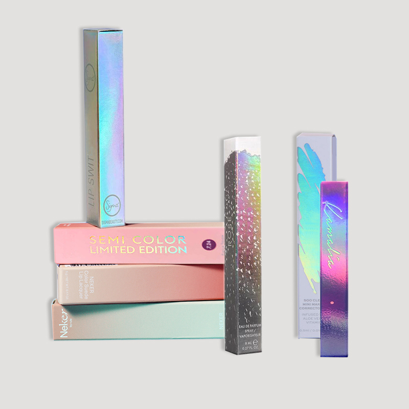 Holographic product packaging box