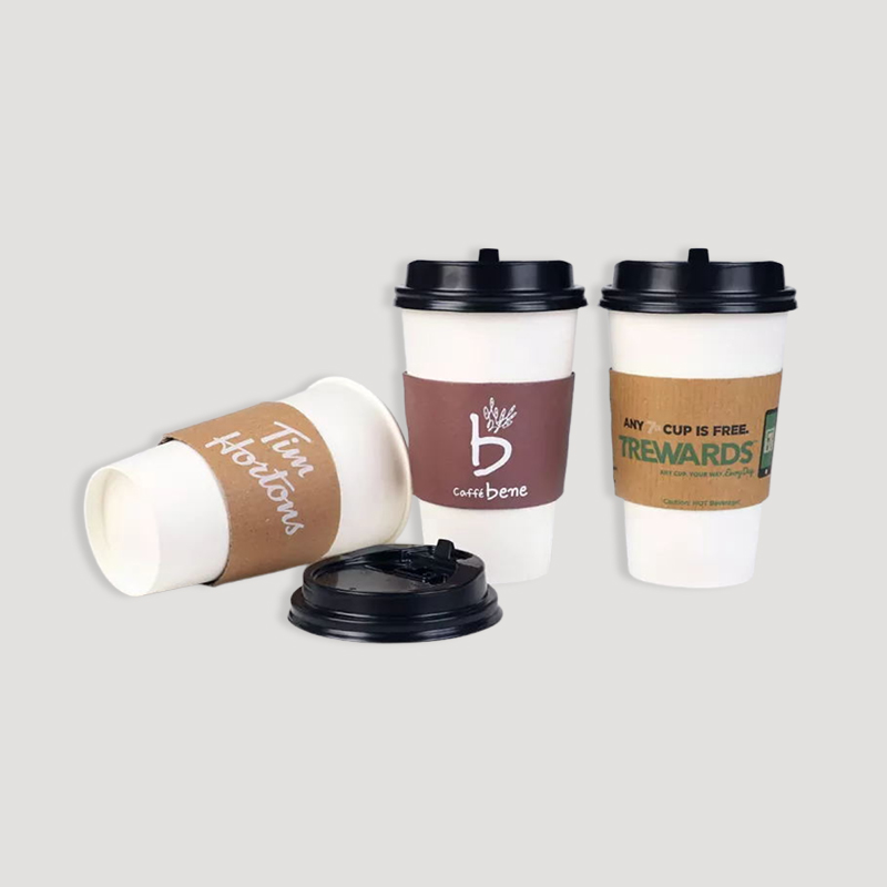 custom disposable hot coffee paper cups