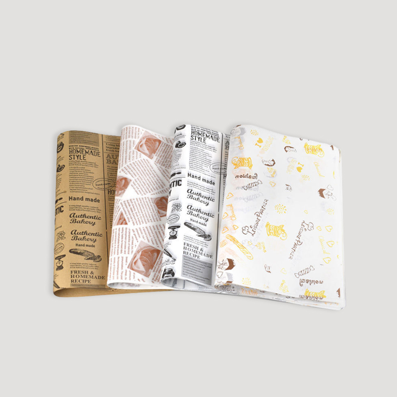 food wrapping paper with logo