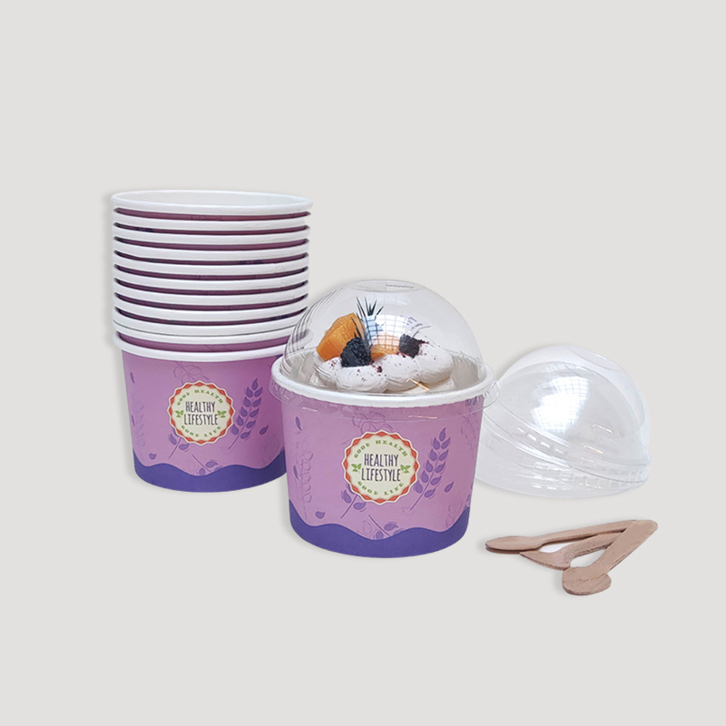 ice cream paper cups customize