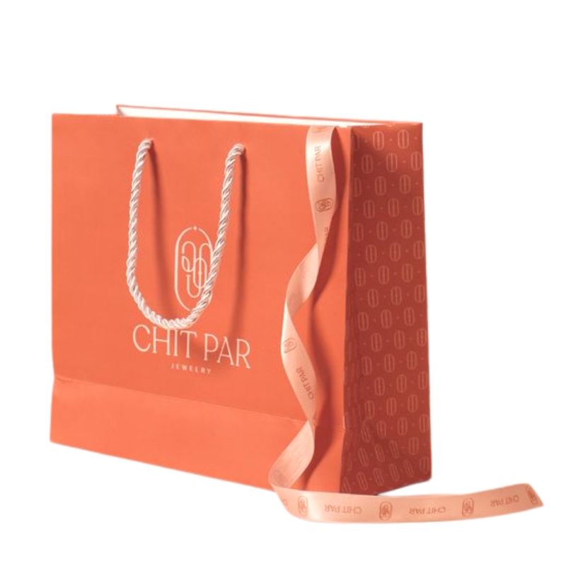 cheap custom shoes paper bags with logo