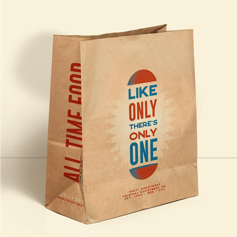 takeaway paper bags wholesale