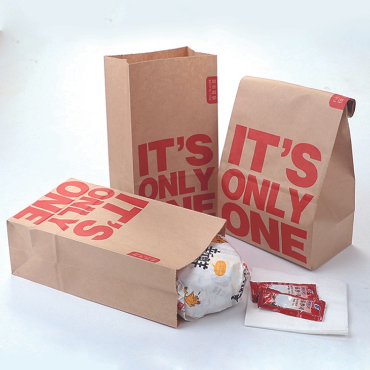 custom take away paper bags